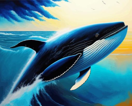 Killer Whale Art Paint By Numbers