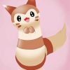 Pokemon Furret Paint By Numbers
