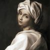 Portrait Of Beatrice Cenci Paint By Numbers