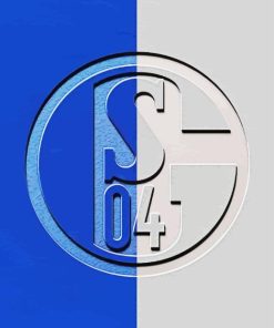 Schalke Football Club Logo Paint By Numbers
