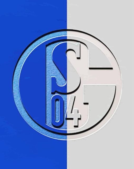 Schalke Football Club Logo Paint By Numbers