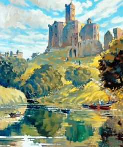 Warkworth Castle Art Paint By Numbers