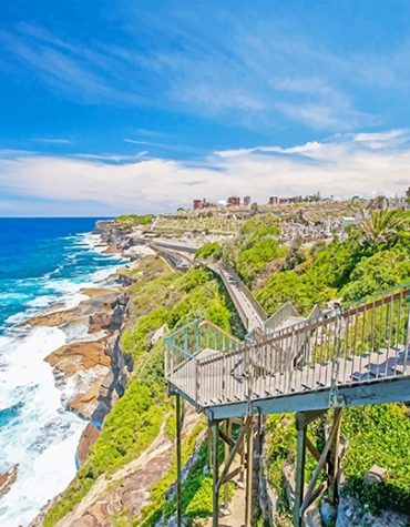 Bondi To Coogee Scenic Walk Paint By Numbers