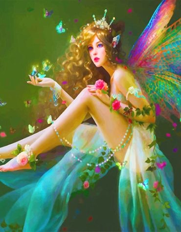 Fairy Princess Fantasy Paint By Numbers