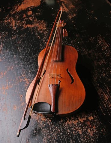 Violin Aesthetic Music Paint By Numbers