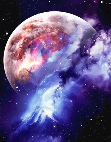 Galaxy Shining Universe Paint By Numbers