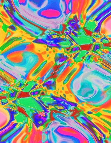 Modern Color Explosion Paint By Numbers