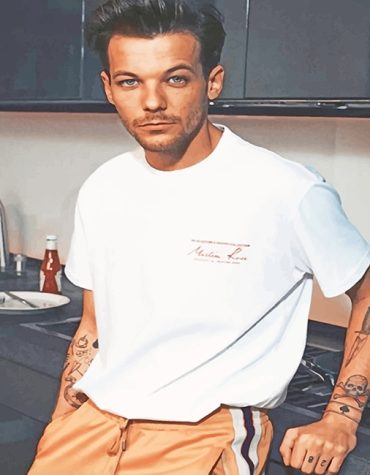 Louis Tomlinson One Direction Paint By Numbers