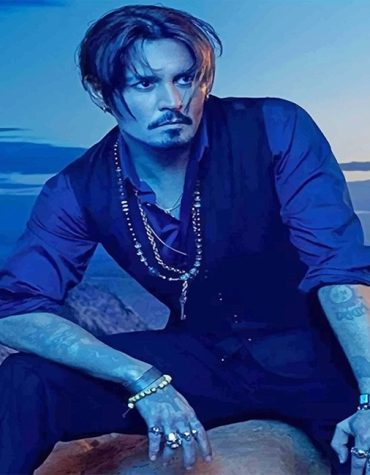 Johnny Depp Celebrity Paint By Numbers