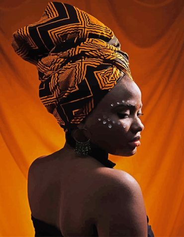 African Woman Artistry Paint By Numbers