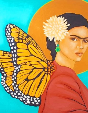 Frida Kahlo Feminist Icon Paint By Numbers