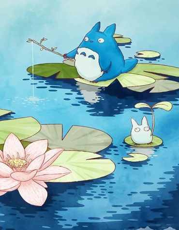 Chibi My Neighbor Totoro Paint By Numbers