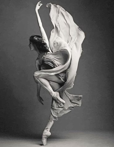 Elegant Ballerina Dancer Paint By Numbers