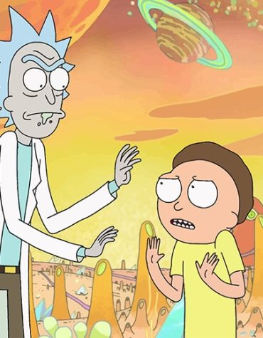 Angry Rick and Morty Space Adventure Paint By Numbers