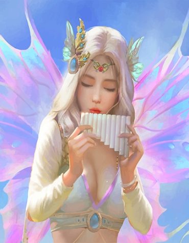 Blonde Fairy Princess Paint By Numbers