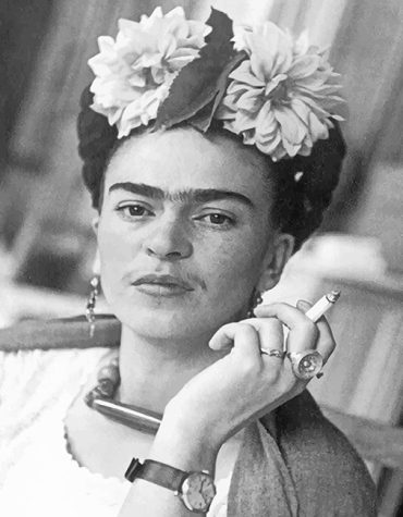 Frida Kahlo Iconic Black and White Paint By Numbers