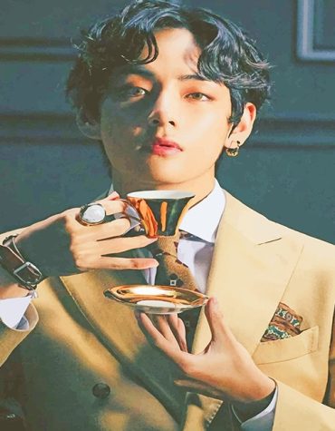 Taehyung BTS Kpop Paint By Numbers