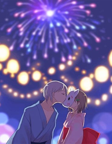 Hotarubi No Mori E Anime Paint By Numbers