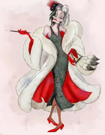 Disney's 101 Dalmatians Villain Cruella Paint By Numbers
