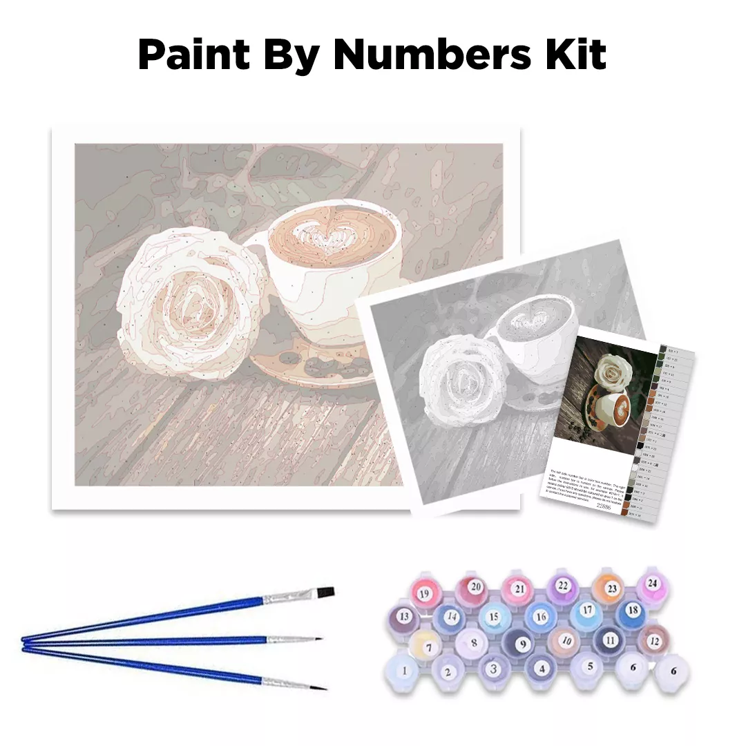 Explore Madrid's Charm Paint By Numbers Kit