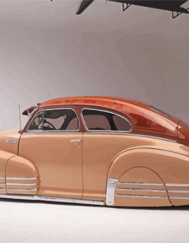 1947 Chevy Fleetline Classic Car Paint By Numbers