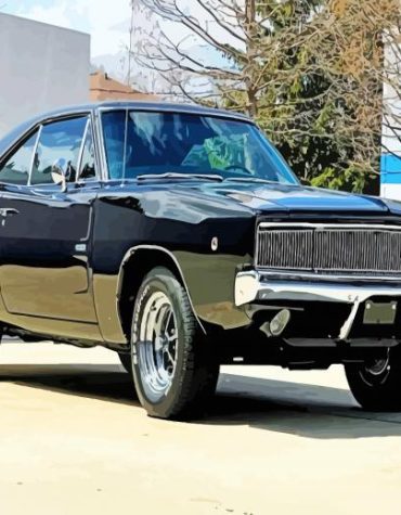 1968 Dodge Charger Restoration Paint By Numbers