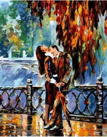 Romantic Couple Evening Paint By Numbers