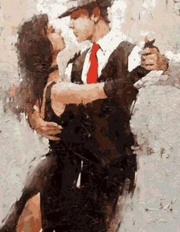 Romantic Couples Dance Paint By Numbers