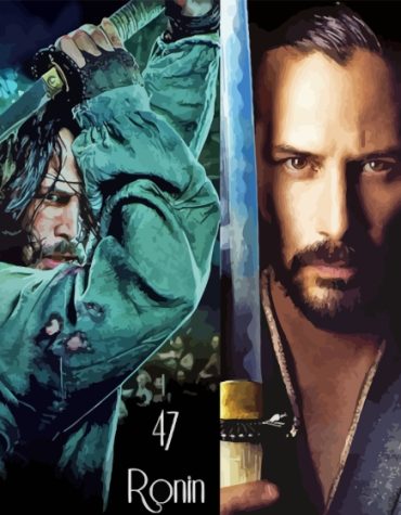Keanu Reeves 47 Ronin Kai Paint By Numbers