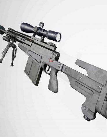 AX50 Rifle Military Paint By Numbers