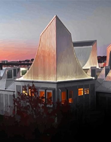 Aalborg Architecture Exploration Paint By Numbers