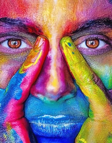 Colorful Abstract Woman Paint By Numbers