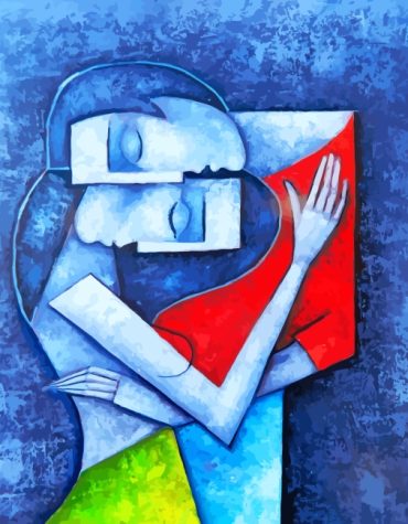 Abstract Couples Artistry Paint By Numbers