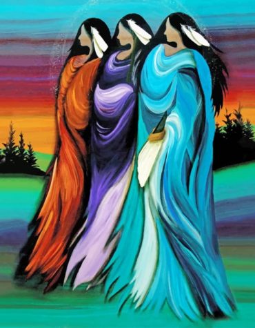 Native Woman Art Paint By Numbers