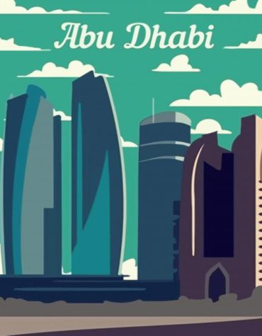 Abu Dhabi Skyline Paint By Numbers