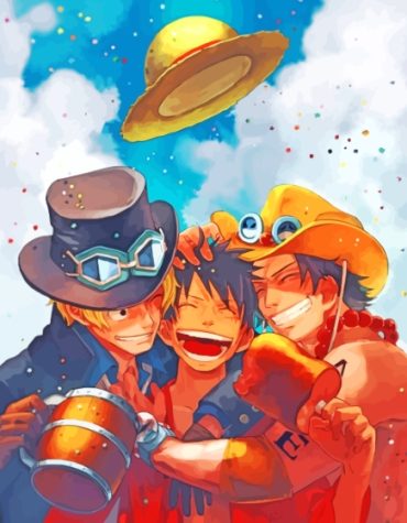 One Piece Duo Adventure Paint By Numbers