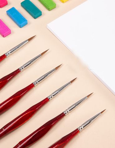 Detail Artist Brushes Paint By Numbers