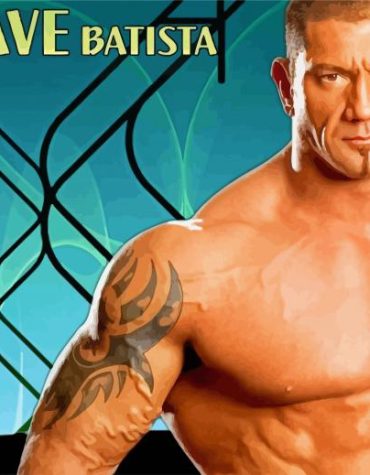 Dave Batista Celebrity Paint By Numbers