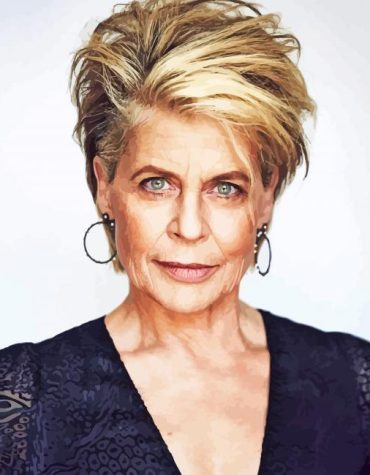Hollywood Star Linda Hamilton Paint By Numbers