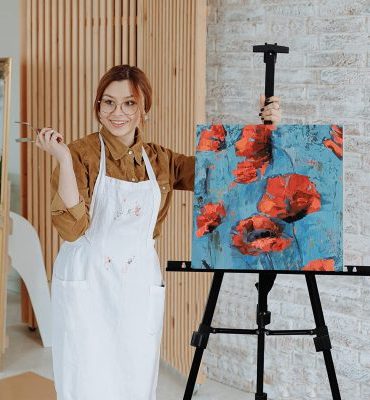 Aluminum Easel Stand Paint By Numbers