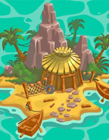 Island Getaway Beaches Paint By Numbers