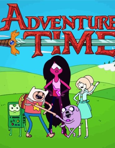 Adventure Time Toying with Colors Paint By Numbers