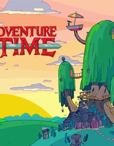 Adventure Time Cartoon Paint By Numbers