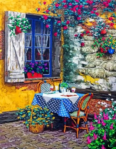 Aesthetic Garden Vibes Paint By Numbers