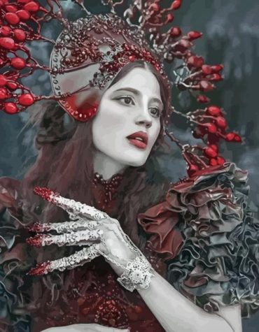 Aesthetic Queen Women Paint By Numbers