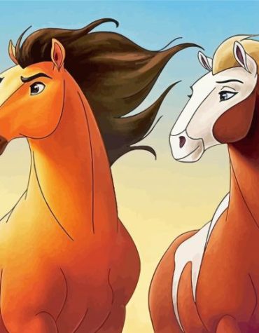 Spirit Stallion Paint By Numbers
