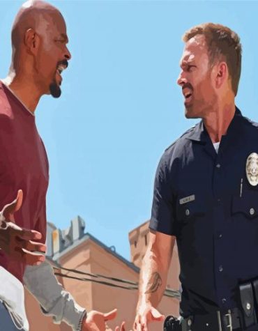 Movie Legends Lethal Weapon Paint By Numbers