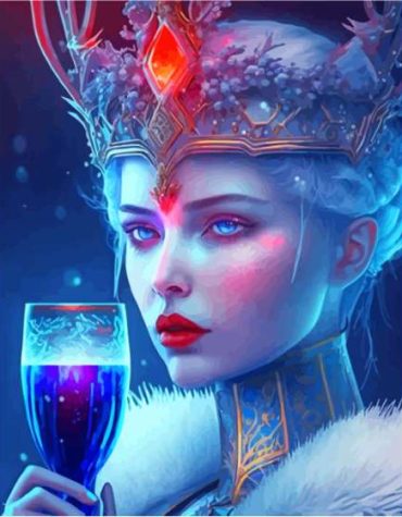 Aesthetic Queen Spirit Fantasy Paint By Numbers