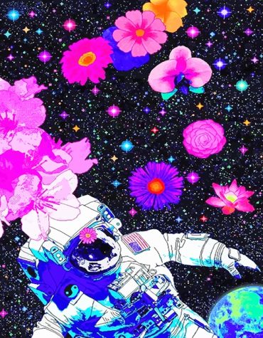 Aesthetic Fantasy Space Man Paint By Numbers