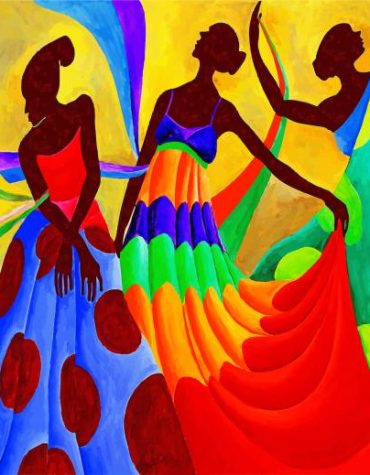 African Woman Elegance Paint By Numbers